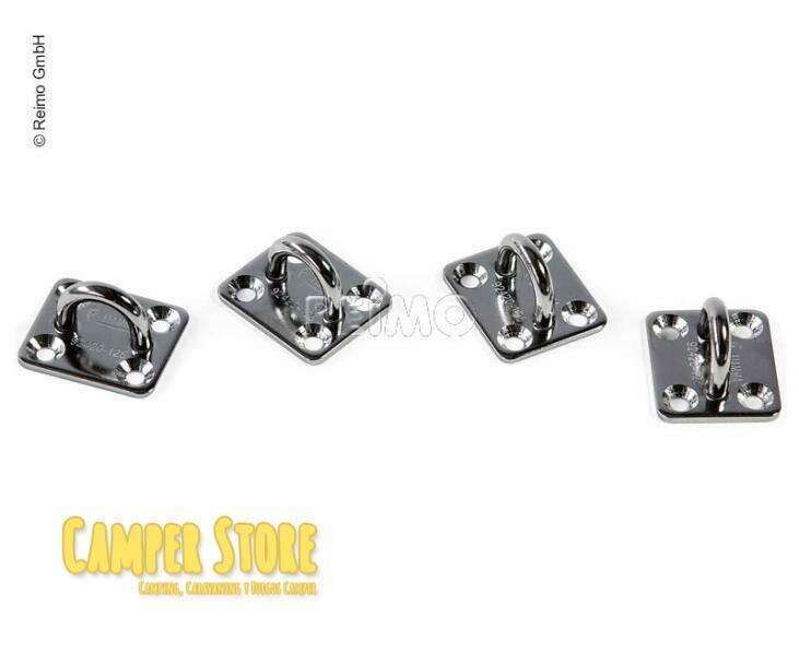 Anclajes Fiamma para sujeción. Incluye 4 piezas