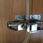 Bisagra Puerta Elevable con muelle - MONTAJE CON PANEL