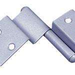 Bisagra puertas Semiempotradas - IZQUIERDA Gris Claro