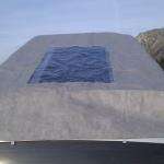 Incorporación Ventana PVC para Placa Solar en Funda THAIS