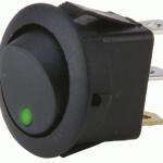 Interruptor 12V con LED - VERDE