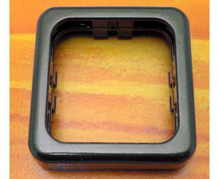 Marco Interruptor Simple - ANTRACITA