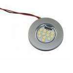 Ojo de buey Empotrable con LEDS CROMO