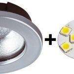 Ojo de buey Empotrable con LEDS