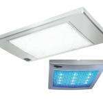 Plafón 84+12 LEDS - SILVER MATE