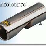 Terminal de escape cromado de 76MM - Ref. TMR276