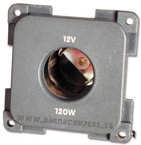 Toma 12V - ANTRACITA