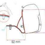 Kit instalacion f45 trafic/vivaro/talento/nv300