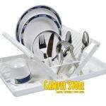 Escurreplatos plegable