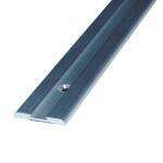 Perfil de aluminio color plateado 2,4 mts