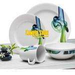Vajilla melamina Lucca - 16 piezas