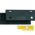 Rejilla y tapa de ventilación para nevera o gas. Negra