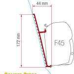 Soporte F45 para techos de fibra