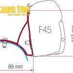Soporte F45 Trafic / Vivaro / Primastar hasta 2014