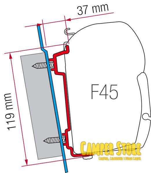 Soporte F45 Transit High Roof / Sprinter / Crafter