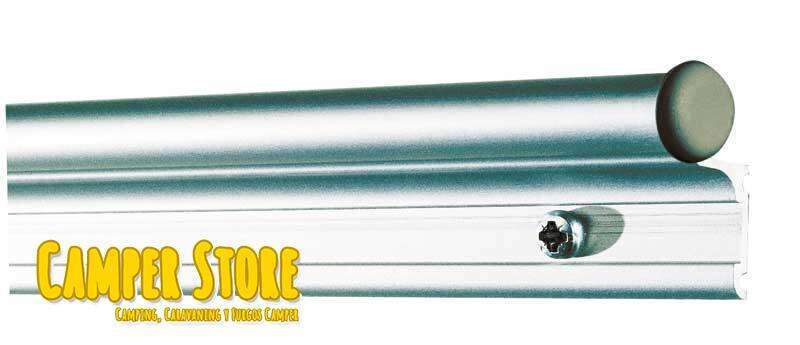 Soporte o barra para mesa extraible. 2 barras y bisagras