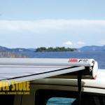 Toldo Fiamma F35 Pro 250cm. Titanium - Royal Grey