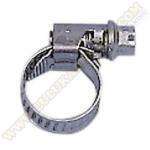 Abrazadera zincada conducciones agua