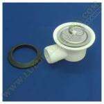 Desagüe 90º 33mm Ø con tapón (25mm)