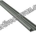 Guia de 3 mts aluminio ventana polyplastic serie 3.08-4.08-4.16