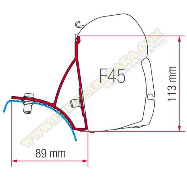 Soporte F45 Trafic Vivaro hasta 2014