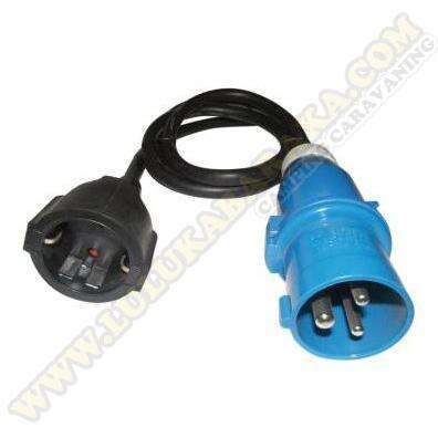 Toma CEE17 macho a 230V hembra