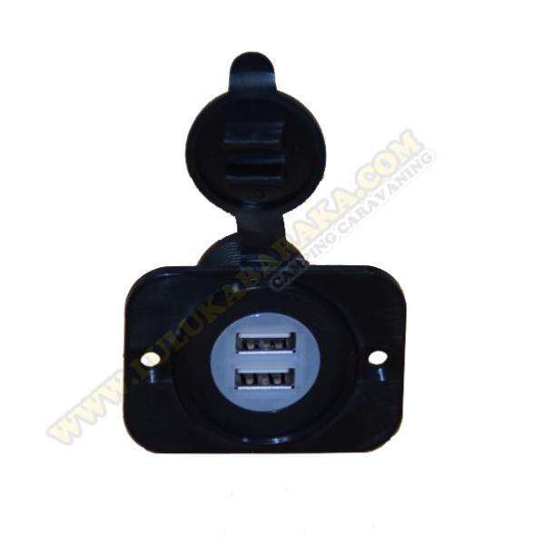 Toma USB doble 2x2,1 amp.