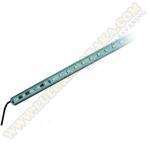 Tubo alum. 39 leds blanco cálido