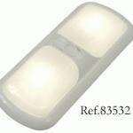 Plafon dos luces Ref.83532