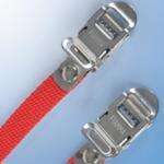 Kit 2 correas para rail rojo