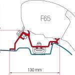 Kit instalación f65 sprinter 06-2006 rail techo