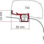 Kit instalación toldo f40 vw t5/t6