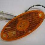 Piloto posicion lateral naranja 12v led