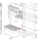 Rejilla nevera thetford serie 3000 42,75×21,83 cm