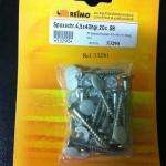 Blister de 20 tornillo 40mm de largo con tapa