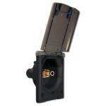 Bocana de llenado gris con presostato