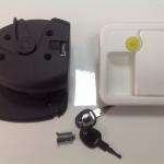 Cerradura exterior completa autocaravana - Ref. 24-SRT1090CB
