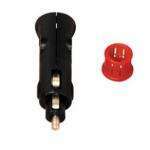 Clavija 12v con adaptador