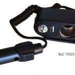 Conexión dos salidas + USB