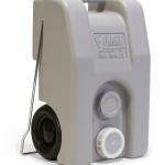 Deposito con ruedas agua sucia