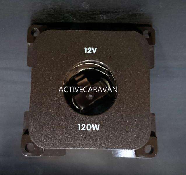 Enchufe tipo encendedor 12v color marron