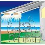 Fiamma luz exterior awning led