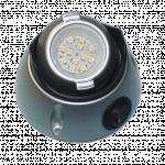 Foco basculante plata leds 1 w