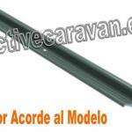 Guia de 2 mts aluminio ventana polyplastic serie 4,23