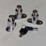 Juego 3 bombines cierres seguridad Fiamma