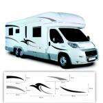 Kit pegatinas decoracion autocaravanas Ref.PG02NG