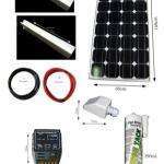 Kit solar 140W reg. 12AH Ref.KIT140/12AHS