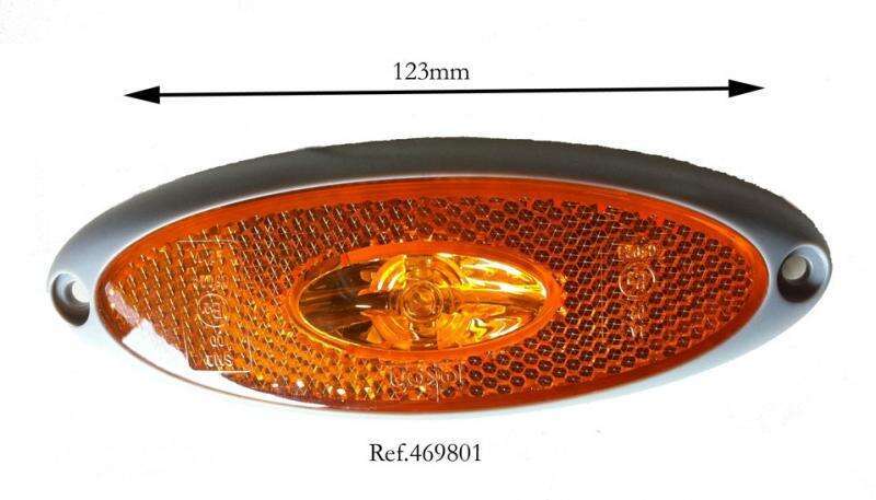 Luz señalización lateral autocaravana Ref.469801 - Ref. 36-469801