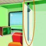 Mástil para Antena Vehiculo Recreo 150 cm 30 mm