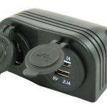 Módulo de superficie 12v + dos usb